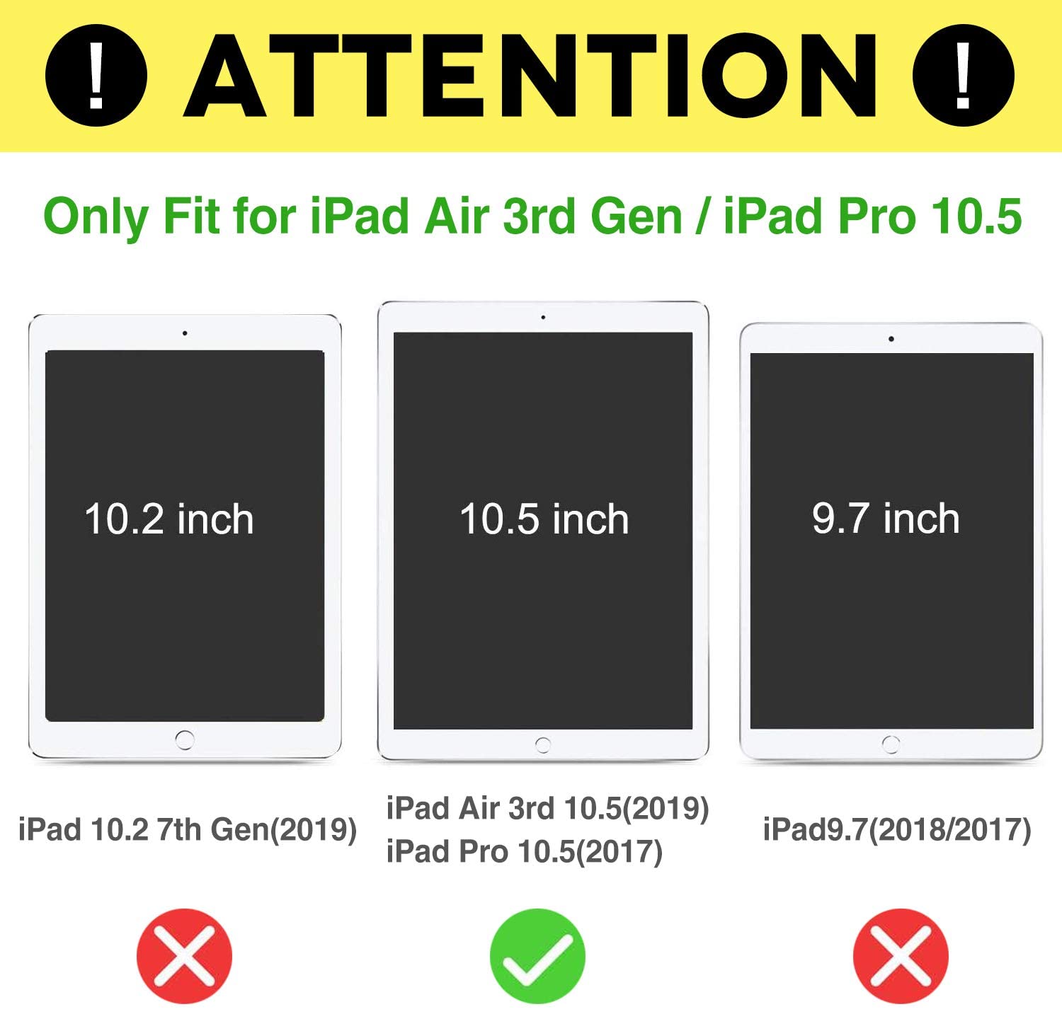 iPad Air 3rd Gen / iPad Pro 10.5 inch Screen Protector