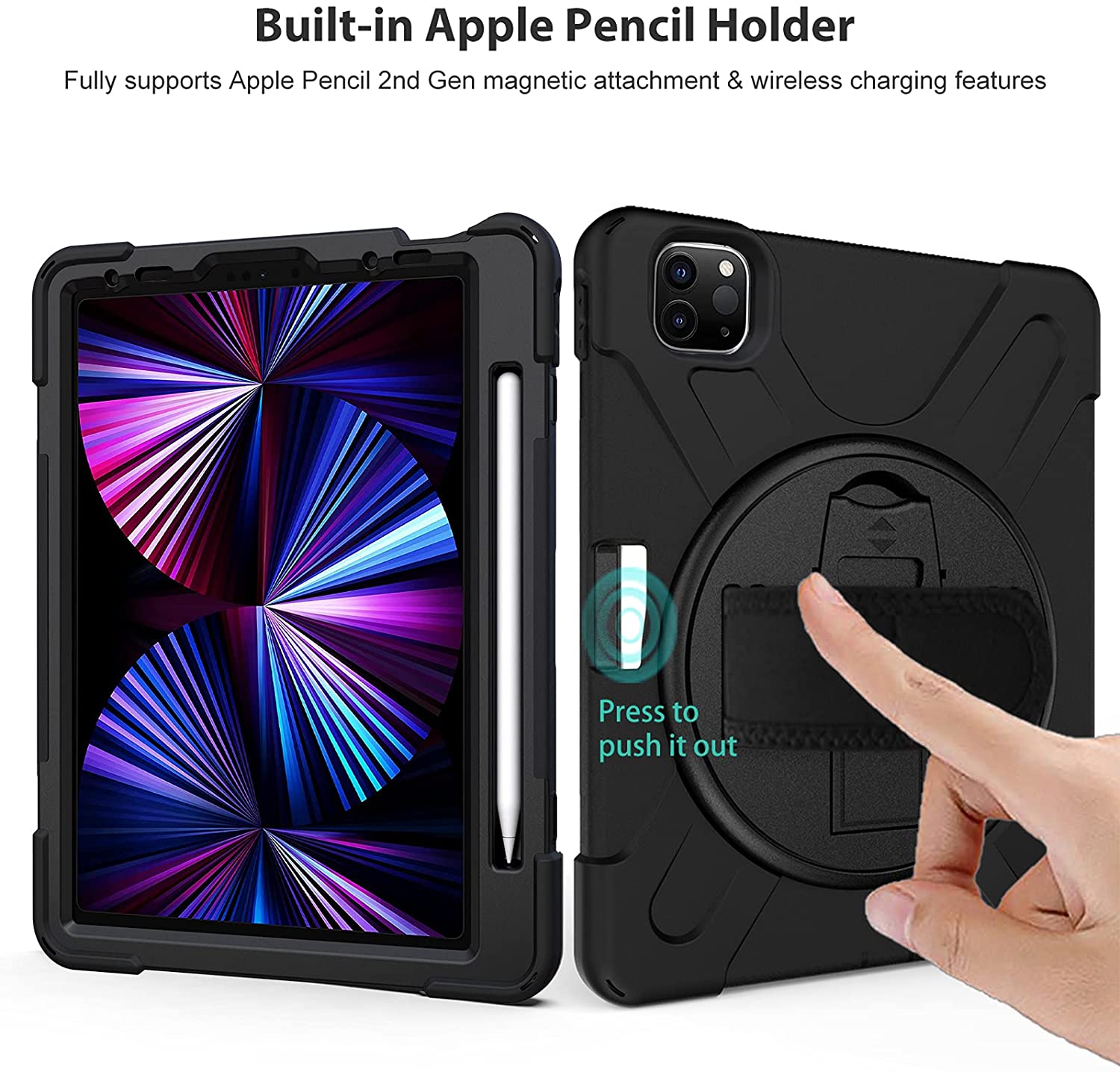 iPad Pro 11" 1st / 2nd / 3rd / 4th Gen Heavy Duty Case