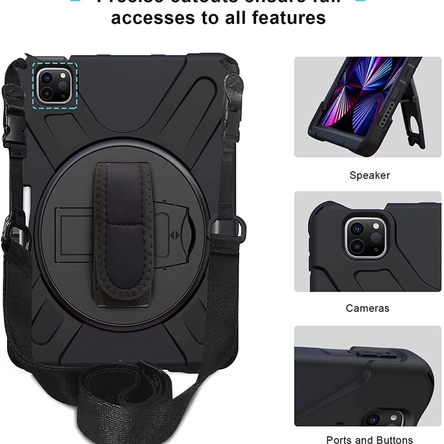 iPad Pro 11" 1st / 2nd / 3rd / 4th Gen Heavy Duty Case