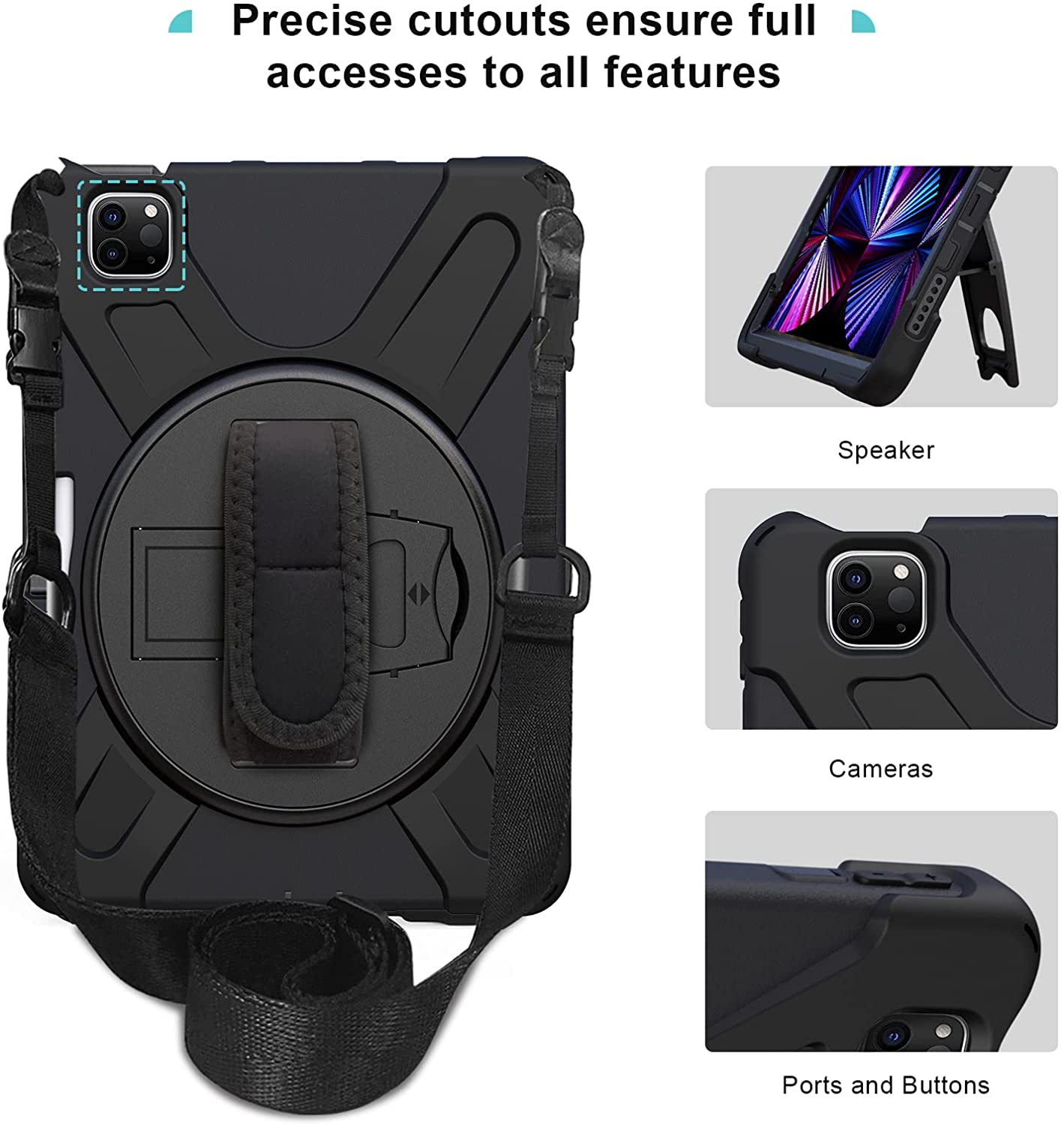 iPad Pro 11" 1st / 2nd / 3rd / 4th Gen Heavy Duty Case