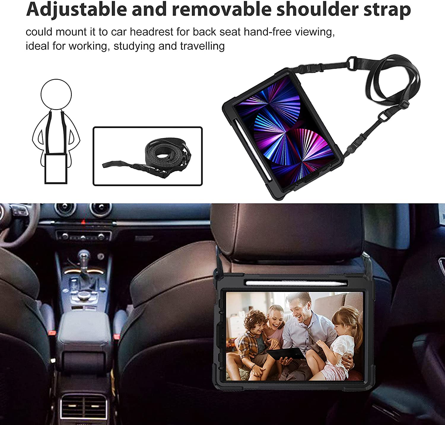 iPad Pro 11" 1st / 2nd / 3rd / 4th Gen Heavy Duty Case