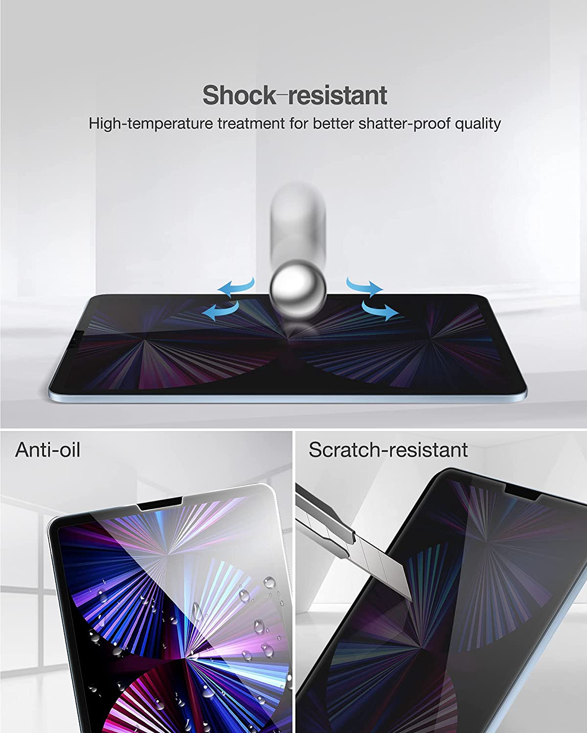 ipad pro 4th gen screen protector