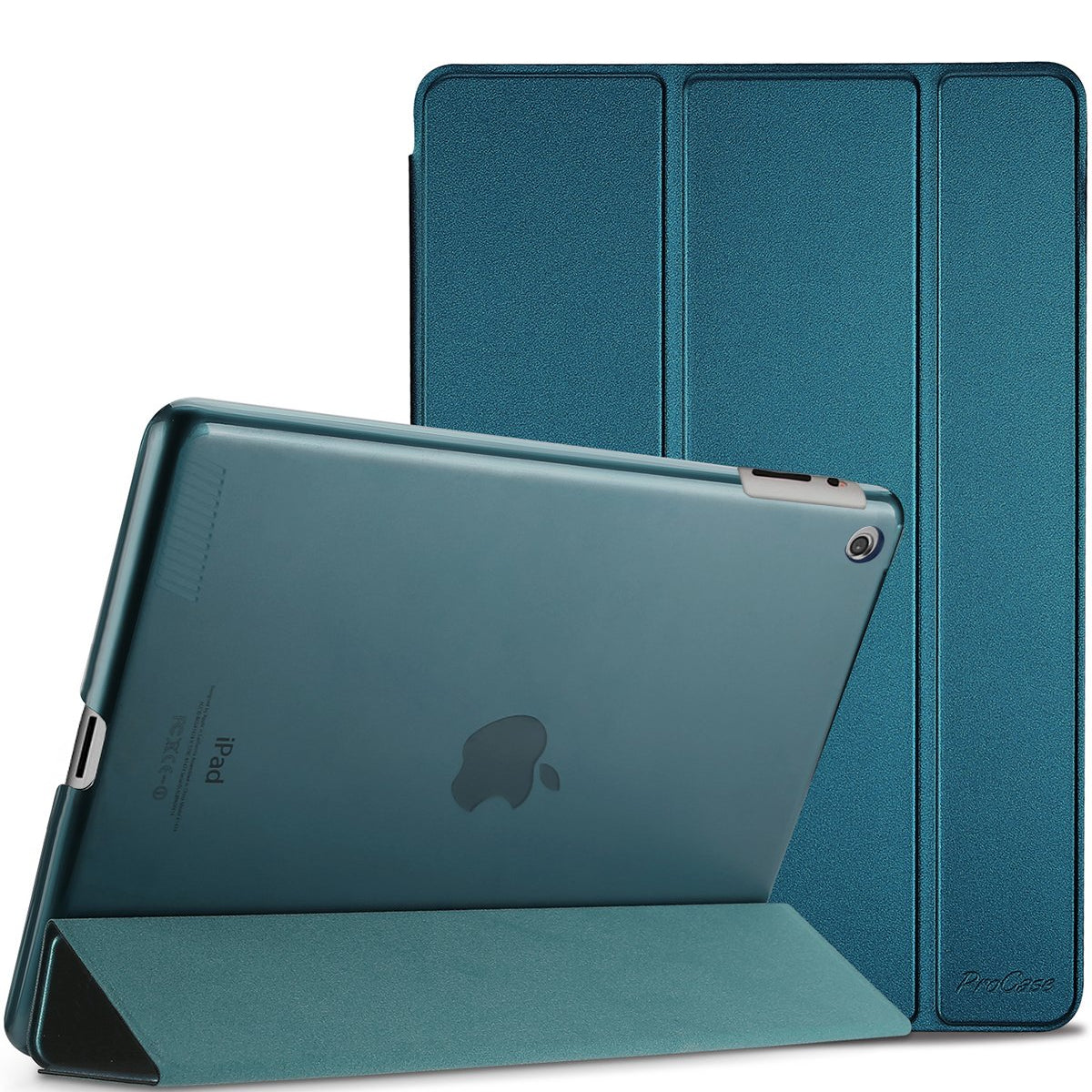 iPad 2 3 4 Generation Slim Case teal