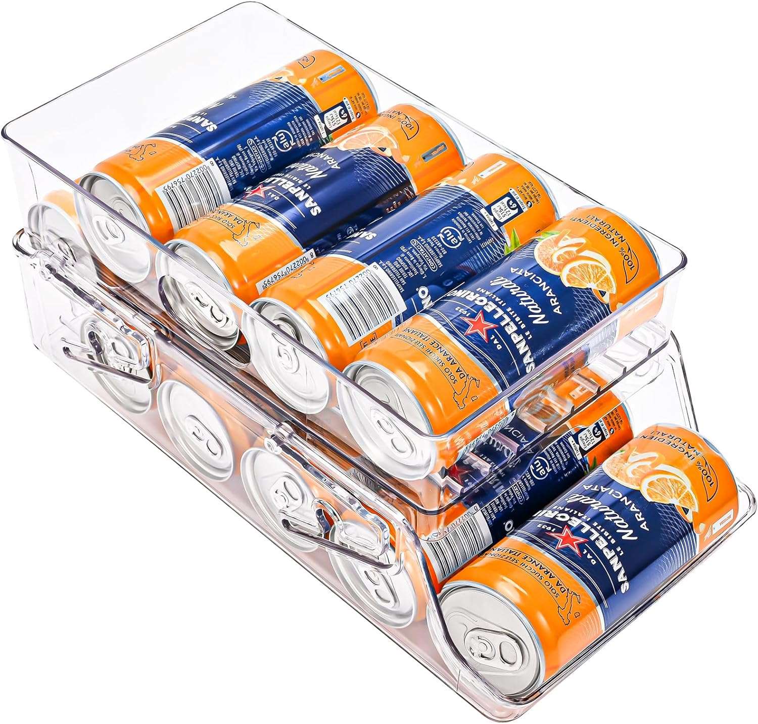 (1 Pack / 2 Pack) Medium Foldable Soda Can Organizer for 330ml (11.15oz) Cans | Puricon