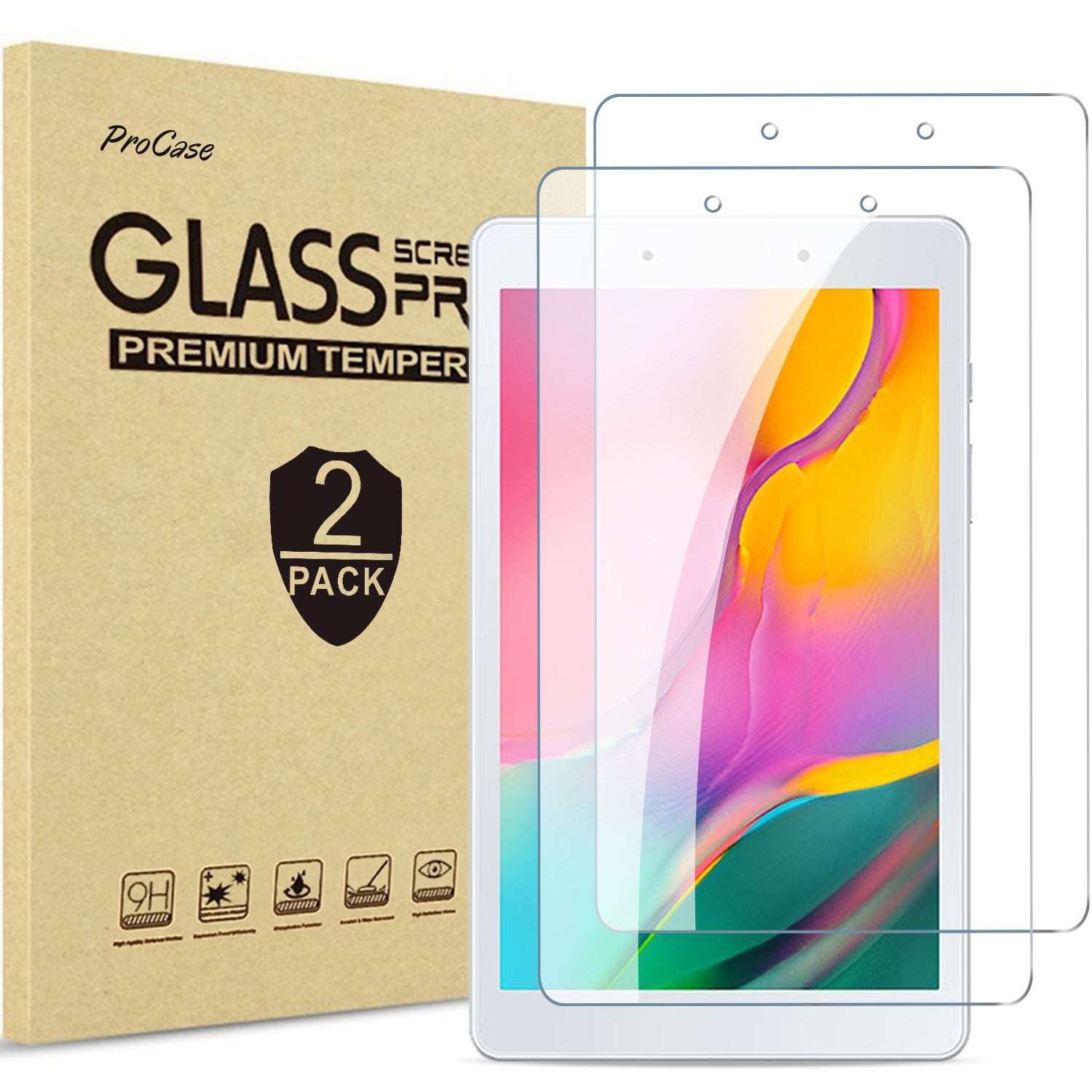 Galaxy Tab A 8.0 inch Tempered Glass Screen Protector