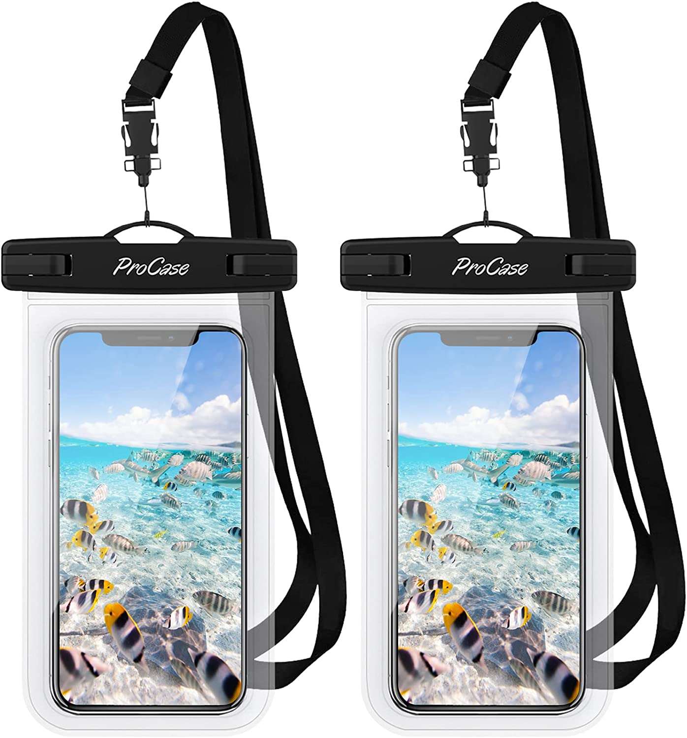 2 Pack) Universal Waterproof Cellphone Pouch | ProCase  Procase