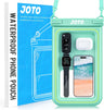 JOTO IP68 Large Waterproof Floating Phone Pouch, Big Float Dry Bag Cellphone Holder Case for iPhone 14 13 12 11 Pro Max Galaxy S23 Ultra S22 S21 Waterproof Wallet for Cash Card Watch