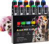 (6 PCS / 12 PCS) Washable Dog Hair Dye Paint Markers | Avont