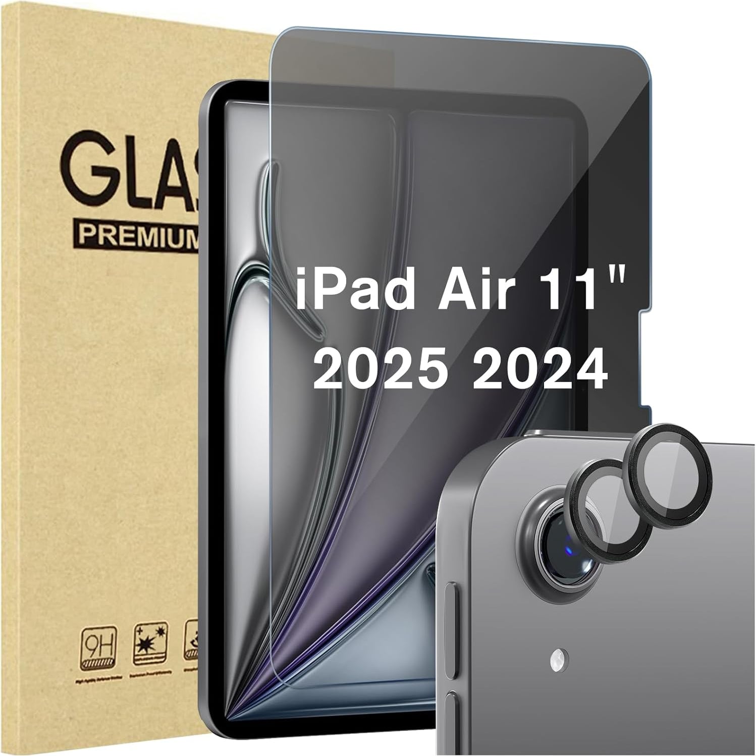 Privacy Screen Protector for iPad Air 11 inch 7th (M3) 2025 / 6th (M2) 2024