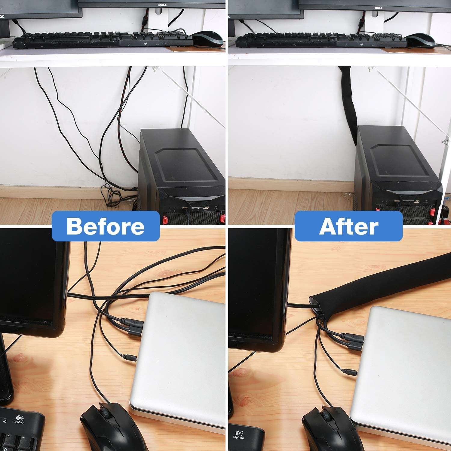 Cable Management Sleeve Wrap