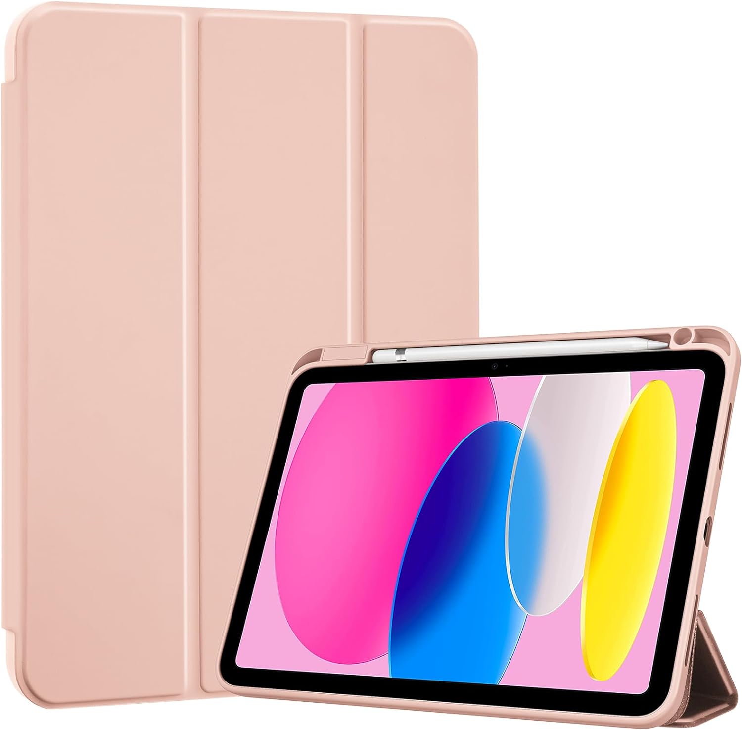 iPad (A16) 11th Gen2025/10th Gen 10.9" beige Case with TPU Back