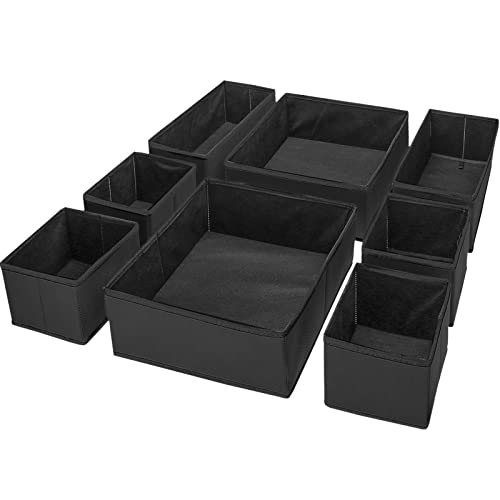 (8 Pcs) Clothes Organizers Dresser Drawer Organization | Puricon