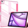 ProCase Hybrid Case for iPad Air 13" Case M3/M2 with Pencil Holder Melonpink