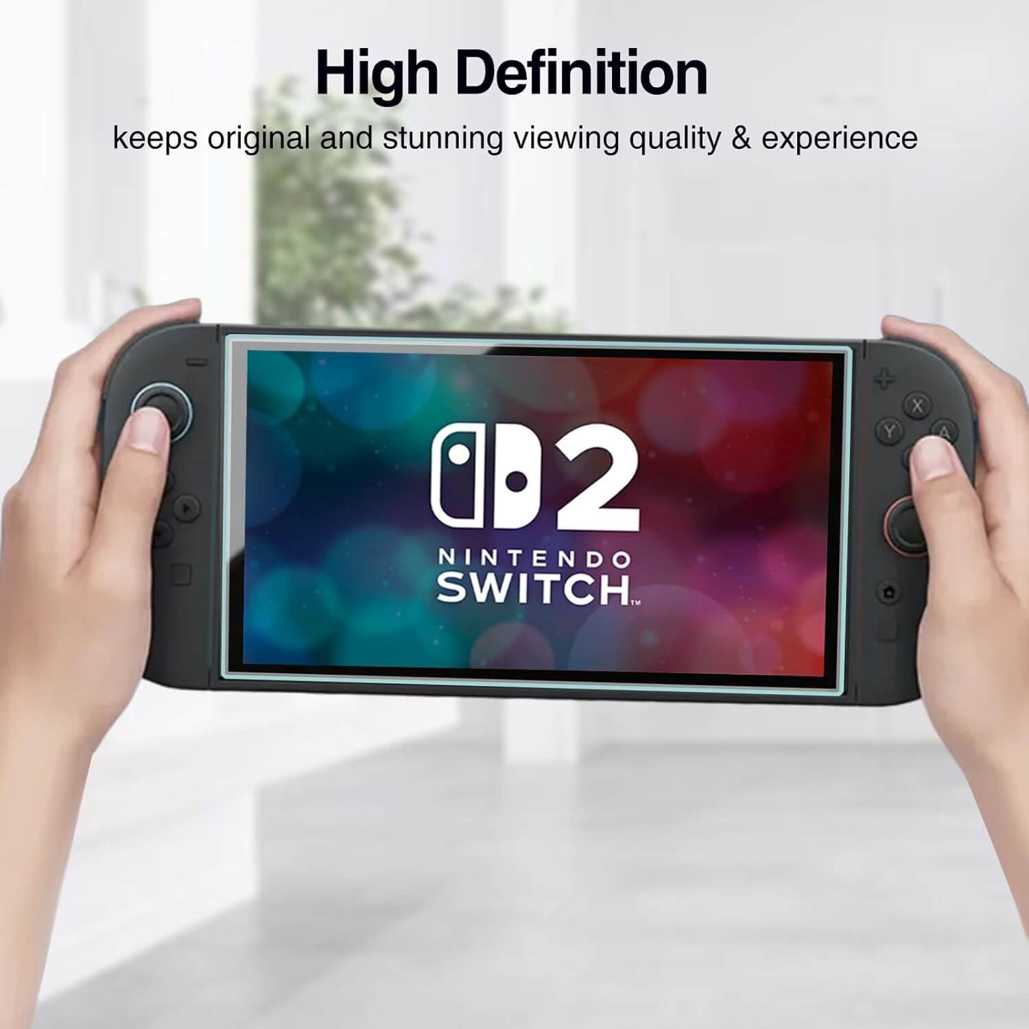 ProCase Tempered Glass Screen Protector for Nintendo Switch 2 2025