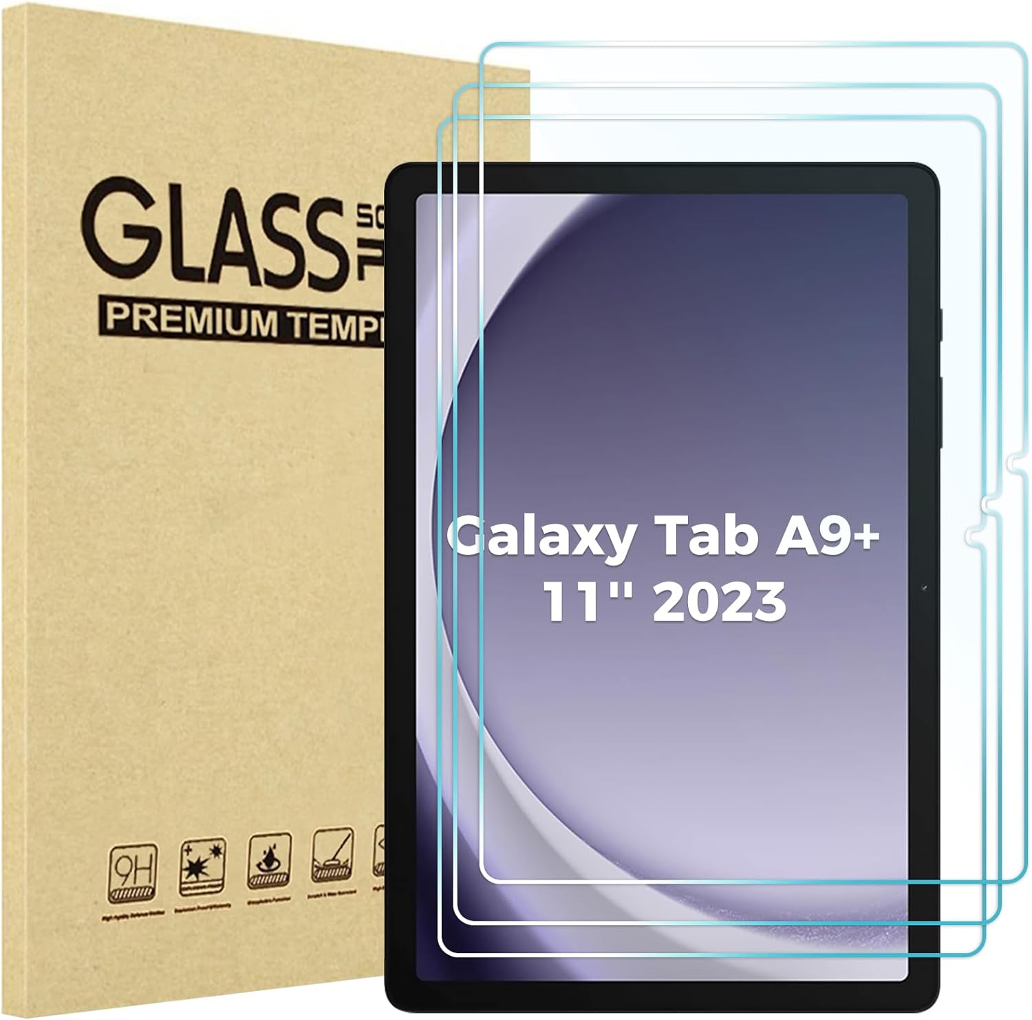 Galaxy Tab A9 Plus 11" 2023 Tempered Glass Screen Protector