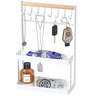 3-Tier Jewelry Stand Holder with 8 Hooks | Lolalet