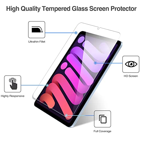 iPad Mini 6th Gen 8.3" Tempered Glass Screen Protector