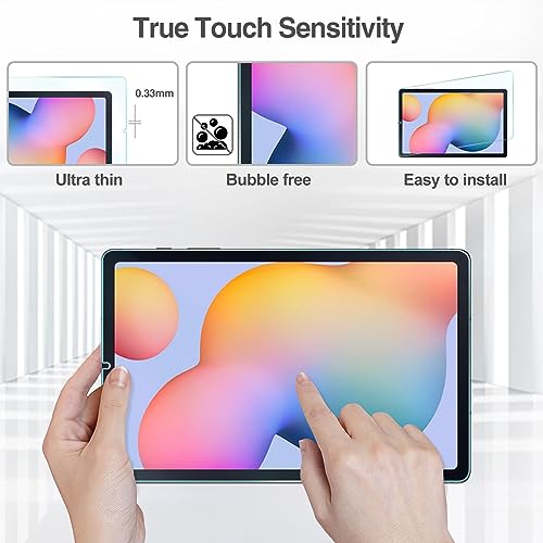 ProCase Galaxy Tab S6 Lite 2020/ 2022 10.4 HD Clear 9H Tempered Glass Screen Protector