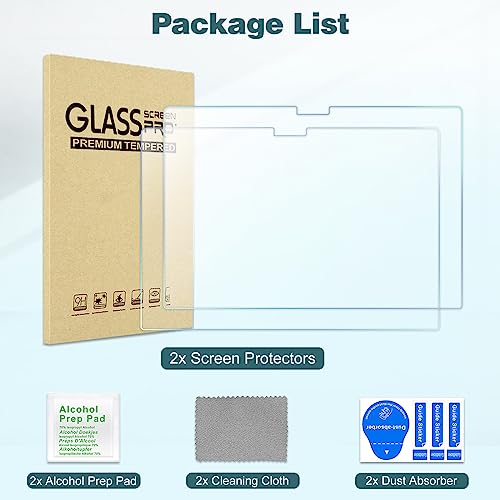 ProCase MacBook Air 15" M2 2023 A2941 Super HD Transparency Tempered Glass Screen Protector