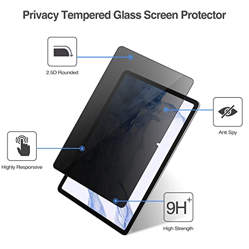 Galaxy Tab S7/ S8 11" Privacy Tempered Glass Screen Protector