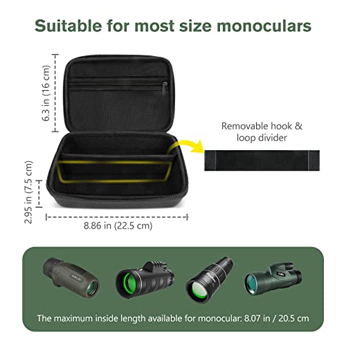 Hard Travel Case for Spotting Telescope Gear