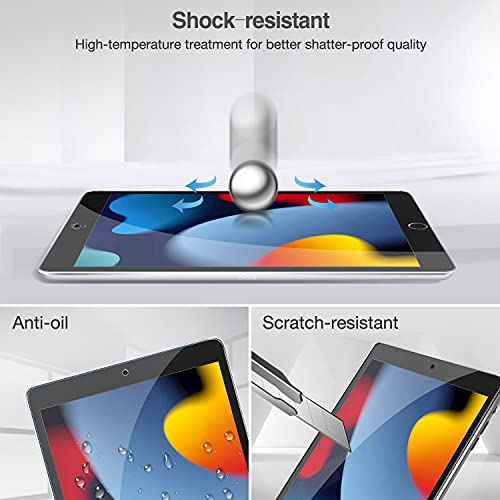 iPad 10.2" 7th/8th/9th Gen Tempered Glass Screen Protector