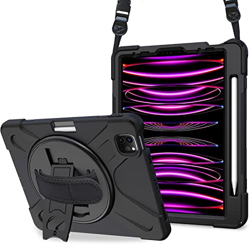 iPad Pro 12.9" 3rd / 4th/ 5th/ 6th Gen Rugged Heavy Duty Case