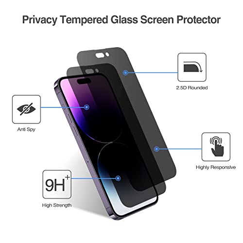 iPhone 14 Pro Max 6.7" Privacy Screen Protector