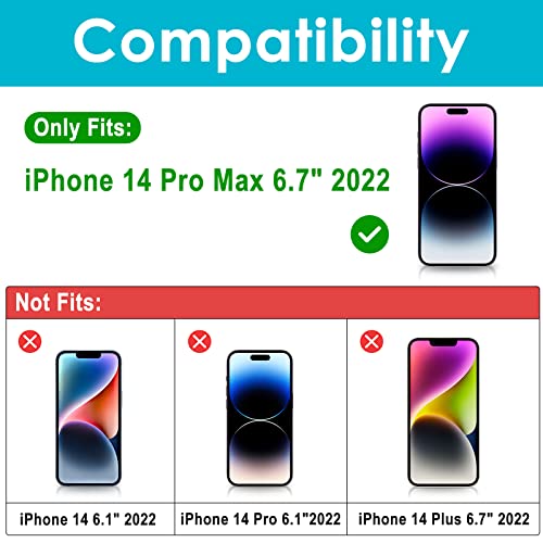 iPhone 14 Pro Max 6.7" Privacy Screen Protector Compatibility
