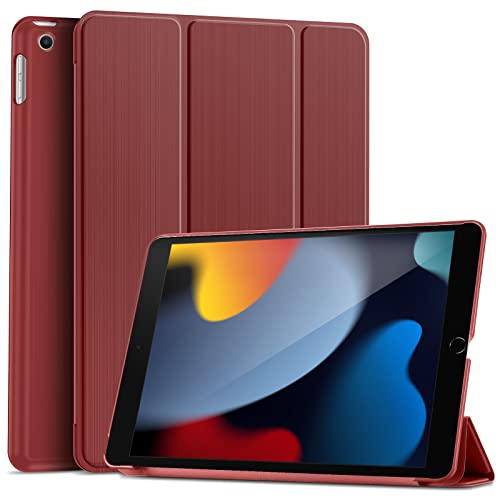 iPad 10.2" 7th / 8th/ 9th Gen Hard Back Protective winered Case
