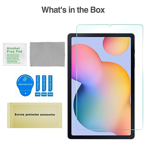 ProCase Galaxy Tab S6 Lite 2020/ 2022 10.4 HD Clear 9H Tempered Glass Screen Protector