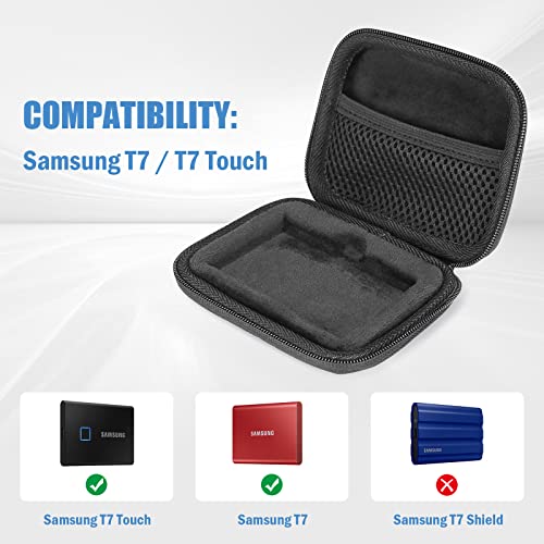 External SSD Case fits Samsung T5 SSD 1TB , 2TB and 500GB Solid State Drive