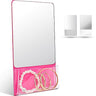 Small Real Glass Magnetic Locker Mirror