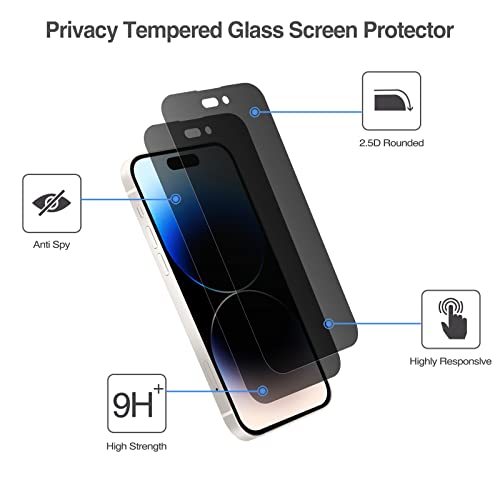 iPhone 14 Pro 6.1" Privacy Screen Protector