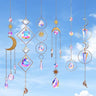 (6 Pcs) Hanging Crystal Light Catcher | Sinor