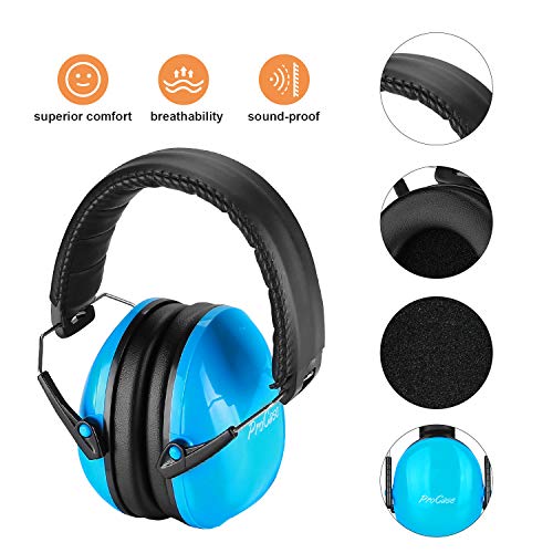 Noise Reduction Earmuff NRR 21dB for Kids Procase