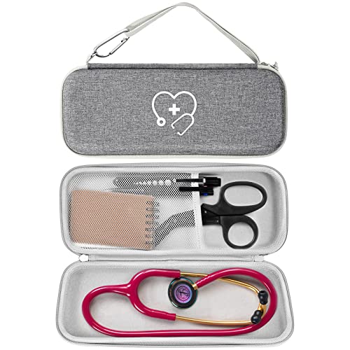 Hard Carrying Grey Case for Stethoscope 