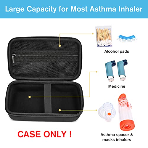 Carrying Travel Case for Asthma Inhaler 