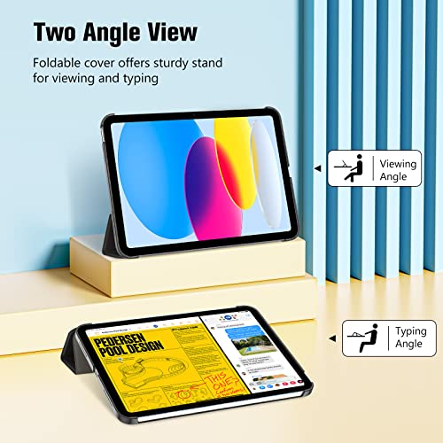 iPad (A16) 11th 2025/ 10th 2022 Slim Stand Hard Shell Case 