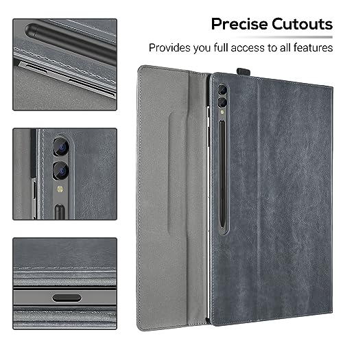 Galaxy Tab S9 Plus 2023 12.4 PU Leather Folio Case