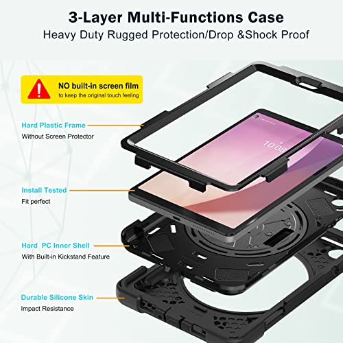 ProCase Lenovo Tab M8 8" 4th Gen 2023 Heavy Duty Shockproof Case