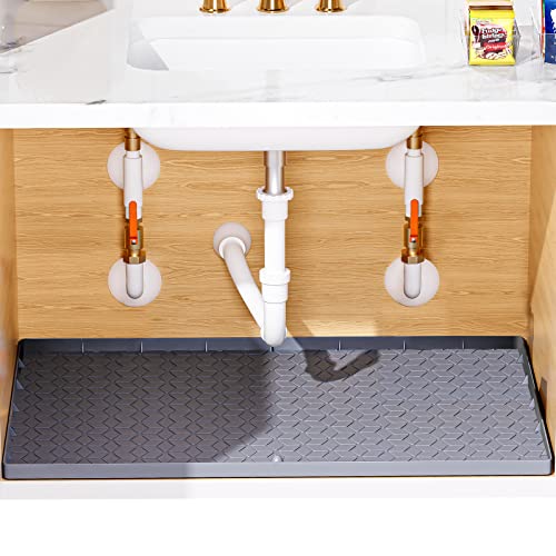 Under Sink Mat for Kitchen/ Bathroom/ Cabinet 34