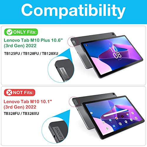 ProCase Lenovo Tab M10 Plus 10.6" 3rd Gen 2022 Shockproof Kids Case