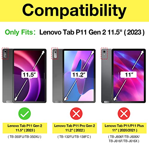 Lenovo Tab P11 11.5" 2nd Gen Hard Shell Protective Case