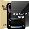 ProCase Tempered Glass Privacy Screen for iPad Pro 11"M4 5th Gen 2024