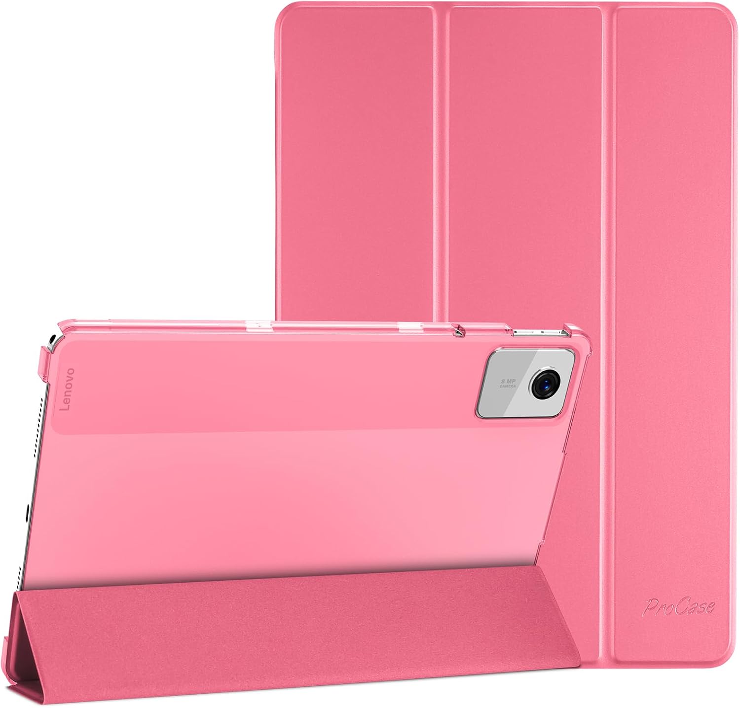 ProCase Lightweight Smart Case for Lenovo Tab M11/Tab K11 LTE Melonpink