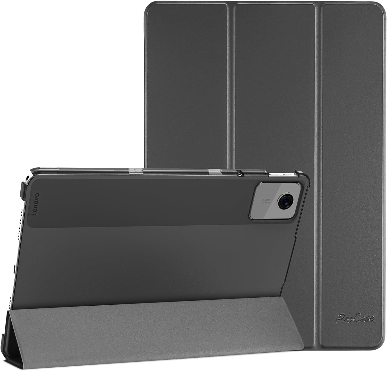 ProCase Lightweight Smart Case for Lenovo Tab M11/Tab K11 LTE Black