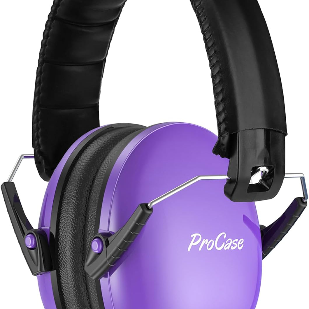 noise cancelling earmuffs purple