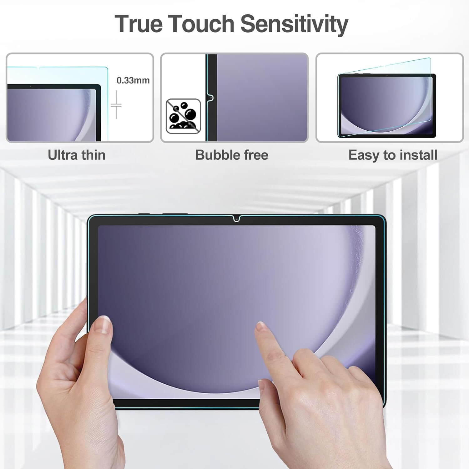 Galaxy Tab A9 Plus 11" 2023 Tempered Glass Screen Protector