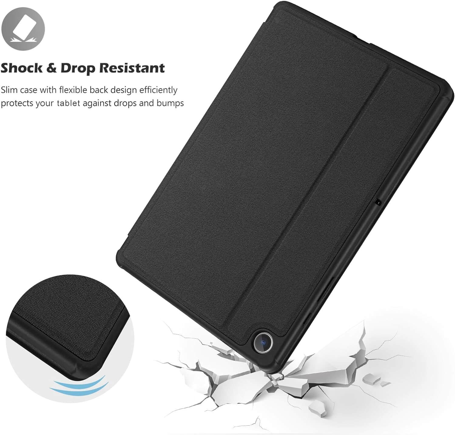Galaxy Tab A9 Plus 11 Inch 2023 Smart Slim Stand Cover